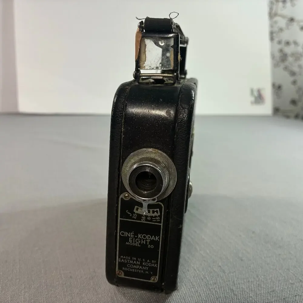Vintage Cine-Kodak Eight Model 20 8mm Movie Camera 1930s Parts Repair